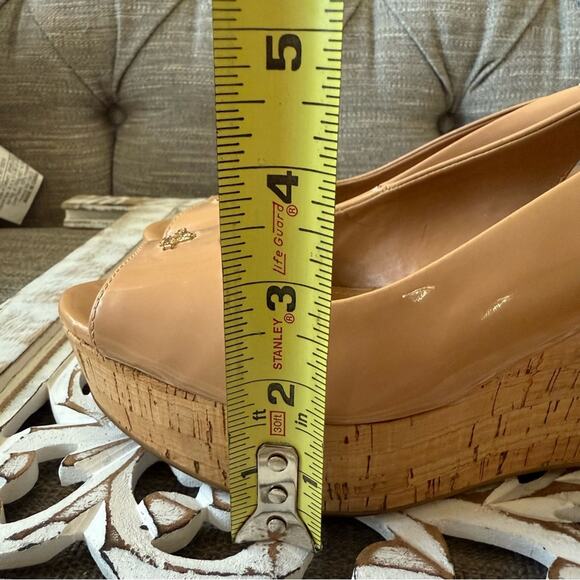 Coach Wedge Heel Platform Sandals Shoes Women's 7.5 - Picture 5 of 10